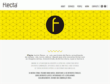 Tablet Screenshot of flecta.pt